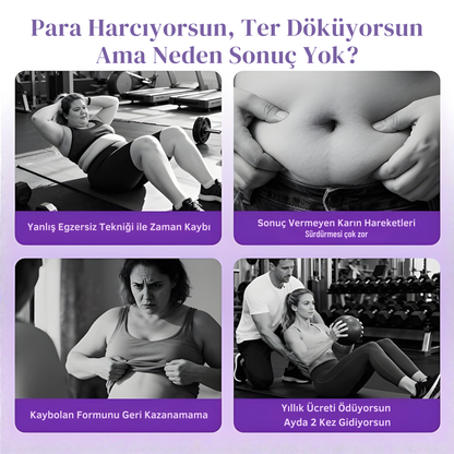 flexspor karın egzersiz pilates aleti ile evde spor yap